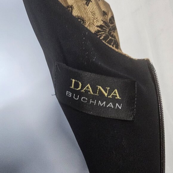 Vintage Dana Buchman Y2K Tank Floral Goth Whimsigoth Dark Coquette 6 - Picture 8 of 10